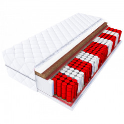 Materac POCKET LIVIO 160x200 KOKOS 18cm H3/H4