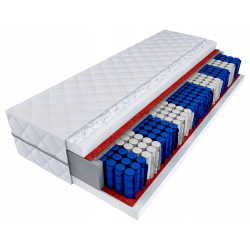 Materac kieszeniowy IKA PREMIUM 120x200x18 DoubleHard dwustronny T25
