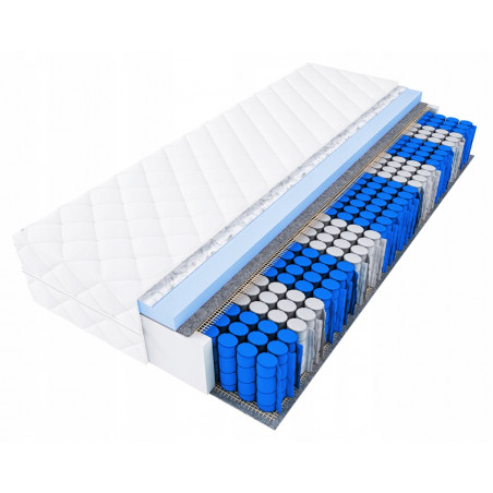 Materac 90x160 dla dziecka kieszeniowy H3 zdrowe plecy