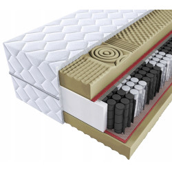 Materac kieszeniowy GOLD masujący PREMIUM 24cm H4