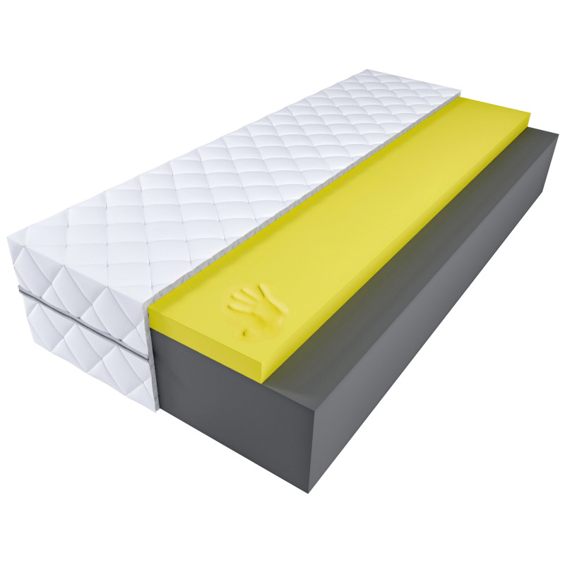 MATERAC PIANKOWY VISCO MEMORY H3/H4 17CM