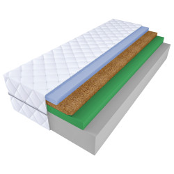 Materac piankowy ALAN 90x200 KOKOS 20 cm HR