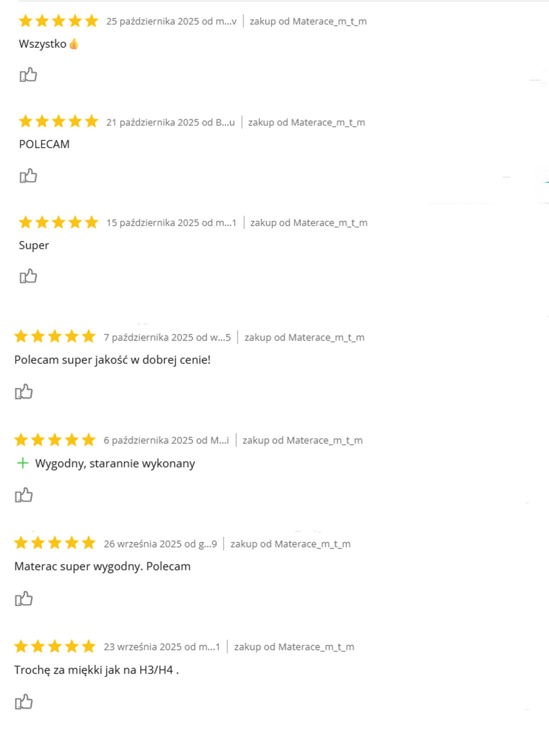 Opinie klientów MTM